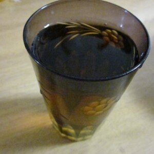 黒酢梅酒のウーロン茶割